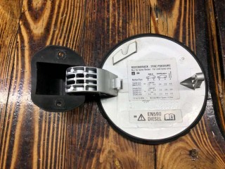 Лючок топливного бака, ориг. номер 341869019, 9180503, Opel Vectra 2005-2008