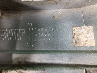 Накладка под фонарь левый, ориг. номер 90580803LH, 8062860, Opel Zafira 1999-2003