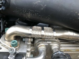 Трубка системы рециркуляции EGR, Volkswagen Touran 2006-2010