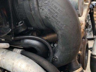Патрубок воздушного фильтра, ориг. номер 7786013, BMW 5 E60/E61 2002-2007