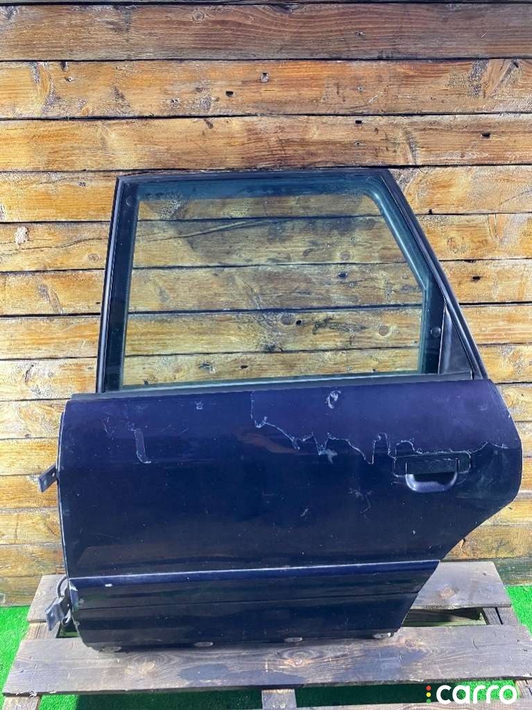 Стекло двери задней левой Audi A6 1994-1997, универсал, левый руль, фото 1