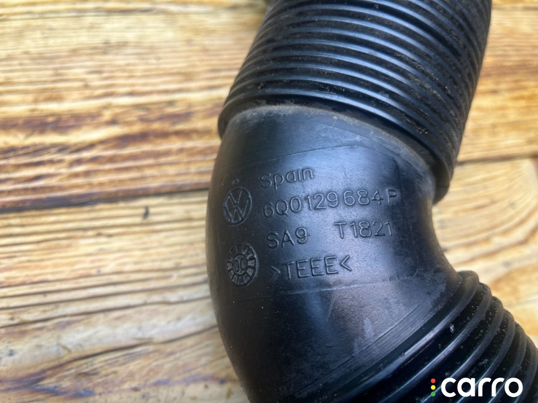 Патрубок воздушного фильтра Volkswagen Golf 1991-2000, 1.9 л, дизель, 6Q0129684P, фото 4