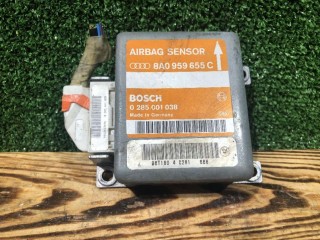 Блок AirBag, ориг. номер 8A0959655C, 0285001038, Audi A6 1994-1997