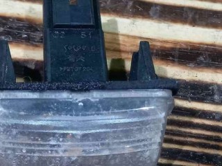Подсветка номера, ориг. номер 71907190, Peugeot 307 2001-2005
