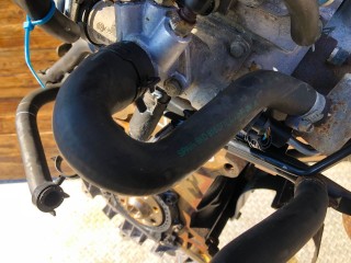 Патрубок отопителя (печки), ориг. номер 6K0819371C, Volkswagen Golf 1991-2000