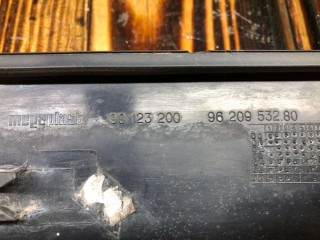 Накладка двери задней правой, ориг. номер 9620953280, 90123200, Citroen Berlingo 2004-2013