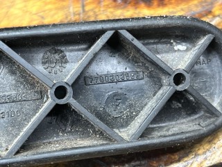 Ручка внутренняя задняя правая, ориг. номер 7700303589, Renault Kangoo 1997-2003