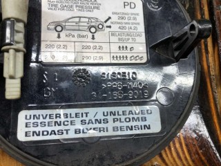 Лючок топливного бака, ориг. номер 341869019, 9180510, 9180503, Opel Vectra 2002-2005