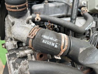 Патрубок радиатора, ориг. номер 90573219, Opel Zafira 1999-2003