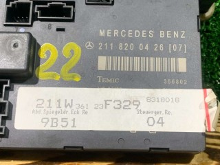 Блок управления двери передней правой, ориг. номер 2118200426, Mercedes E W211 2002-2006