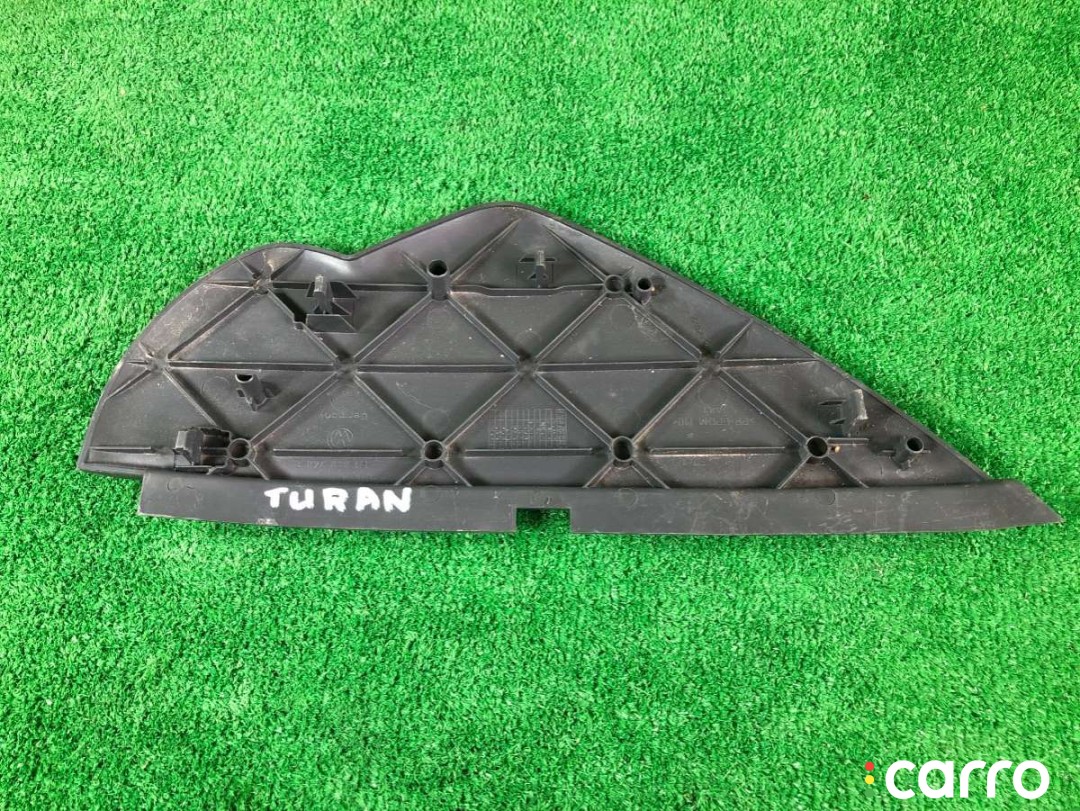 Накладка декоративная на торпедо Volkswagen Touran 2003-2006, минивэн, левый руль, 1T1858248C, фото 2