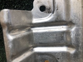 Скелет ручки наружной передней правой, ориг. номер 90519996, Opel Zafira 1999-2003
