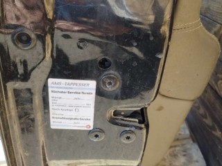 Замок двери передней левой, Renault Scenic 1999-2003