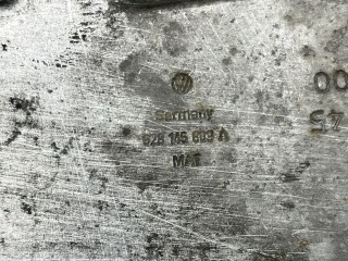 Тепловой экран моторного отсека, ориг. номер 028145809A, Volkswagen Passat 1996-2001