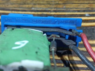Сопротивление печки, ориг. номер 90568693, Opel Vectra 1995-2000