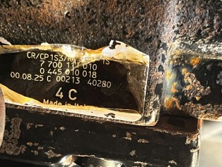 ТНВД, ориг. номер 0445010018, 7700111010, Renault Scenic 1999-2003