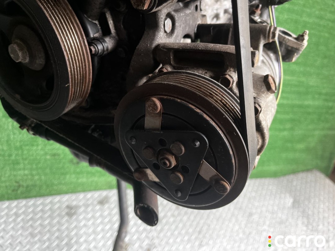 Компрессор кондиционера Peugeot 206 1998-2003, 1.4 л, фото 3