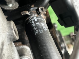 Патрубок радиатора, ориг. номер 1K0121058AD, Volkswagen Touran 2003-2006
