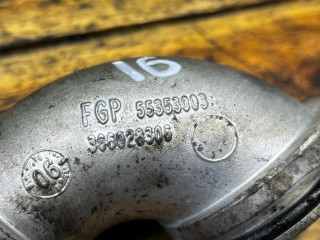 Патрубок интеркулера, ориг. номер 366028306, 55353003, Opel Zafira 2003-2006