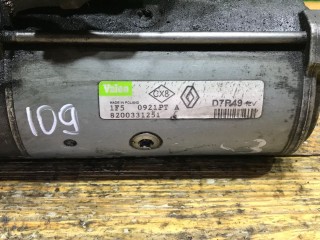 Стартер, ориг. номер D7R49, 8200331251, Renault Scenic 1999-2003
