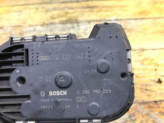 Заслонка дроссельная, ориг. номер 078133062C, 0280750003, Audi A6 2001-2005