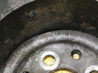 Шкив коленвала, ориг. номер 028105243Q, Audi A4 1994-1999