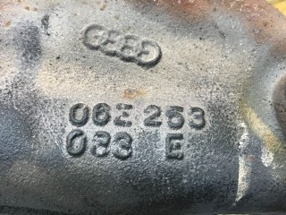Коллектор выпускной, ориг. номер 06E253033E, Audi A6 2001-2005
