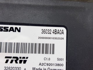 Блок управления стояночным тормозом, ориг. номер 360324BA0A, Nissan Qashqai