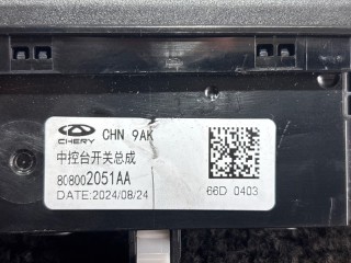 Блок управления магнитолой, ориг. номер 808002051AA, CHERY TIGGO 4 PRO 2020-2026