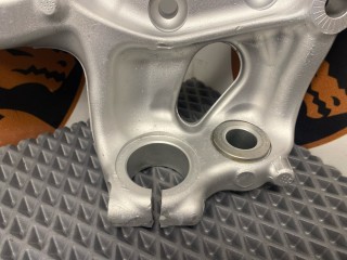 Кулак поворотный, ориг. номер 4G0407242D, 8K0407258, Audi A6 2011-2014