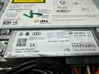 Блок управления навигацией, ориг. номер 4M1035035A, Audi Q7 2015-2019