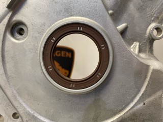 передняя крышка двигателя, ориг. номер 213513CAA3, Hyundai Genesis 2011-2013