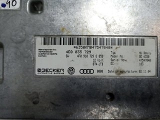 Блок навигации MMI 3G+, ориг. номер 4E0035729, Audi A6 2001-2005