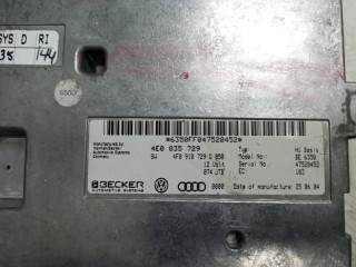 Блок навигации MMI 3G+, ориг. номер 4E0035729, Audi A6 2001-2005