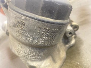 Корпус масляного фильтра с теплообменником, ориг. номер 7516383, 7525333, 11427525333, 7570085, 7573032, 7576521, BMW X1 2009-2012
