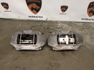 Суппорт тормозной комплект, ориг. номер 7P6615106AE, 7P6615105AE, Volkswagen Touareg 2010-2014
