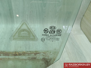 стекло двери передней левой, Kia Sportage 2 поколение 2004-2008