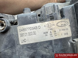 фара левая, ориг. номер 04857703AB, Chrysler Voyager 4 поколение 2000-2004