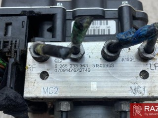 блок ABS, ориг. номер 0265233363, Fiat Panda 2 поколение 2003-2008
