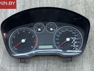 панель приборов (щиток) Ford Focus 2 поколение 2004-2008, левый руль, 3M5F10841B
