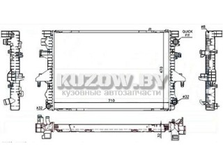 Радиатор (основной) Volkswagen Transporter T5 2002-2009, LOR053-017-0041