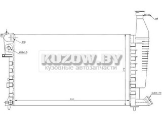 Радиатор (основной) Peugeot Partner 1, LOR038-017-0026