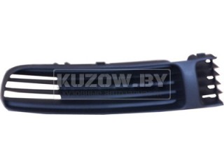 Заглушка (решетка) в бампер передний Volkswagen Passat B5 1996-2001, TYGVG99017GAR
