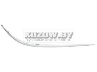 Молдинг бампера переднего Mercedes E W211 1999-2002, TYGBZ04030MAL