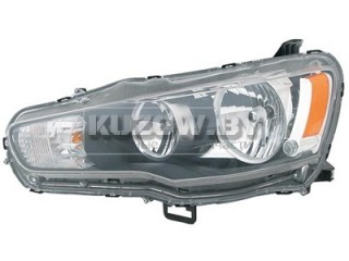 Фара левая Mitsubishi Lancer 10 2007-2010, DEP214-1190L-LDEM2