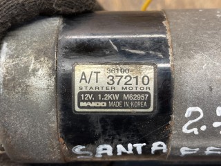 стартер, ориг. номер 36100-37210, Hyundai Santa Fe 1 поколение 2000-2004