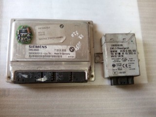 Блок DME+EWS+плата ключа, ориг. номер 12147519308, BMW 5-Series 1995-2000