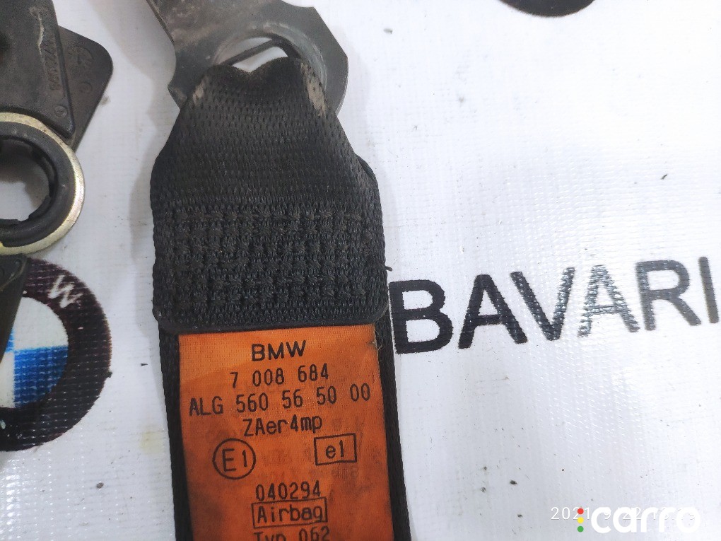 Ремень безопасности BMW, левый руль, 72117008684, фото 2