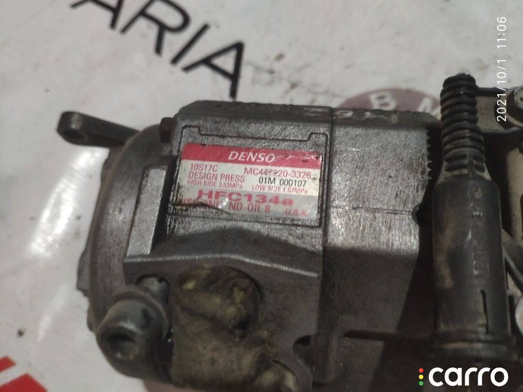 Компрессор кондиционера BMW X5, M54, 64528377067, фото 3