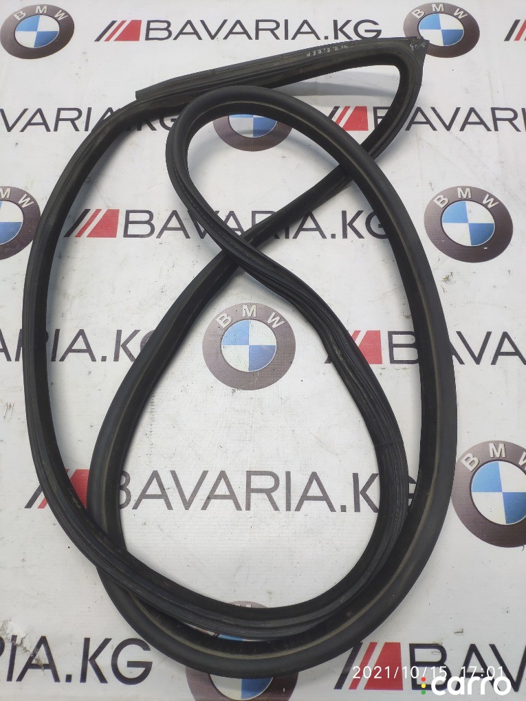Уплотнитель двери на кузове BMW 3, левый руль, 51767175783, фото 1